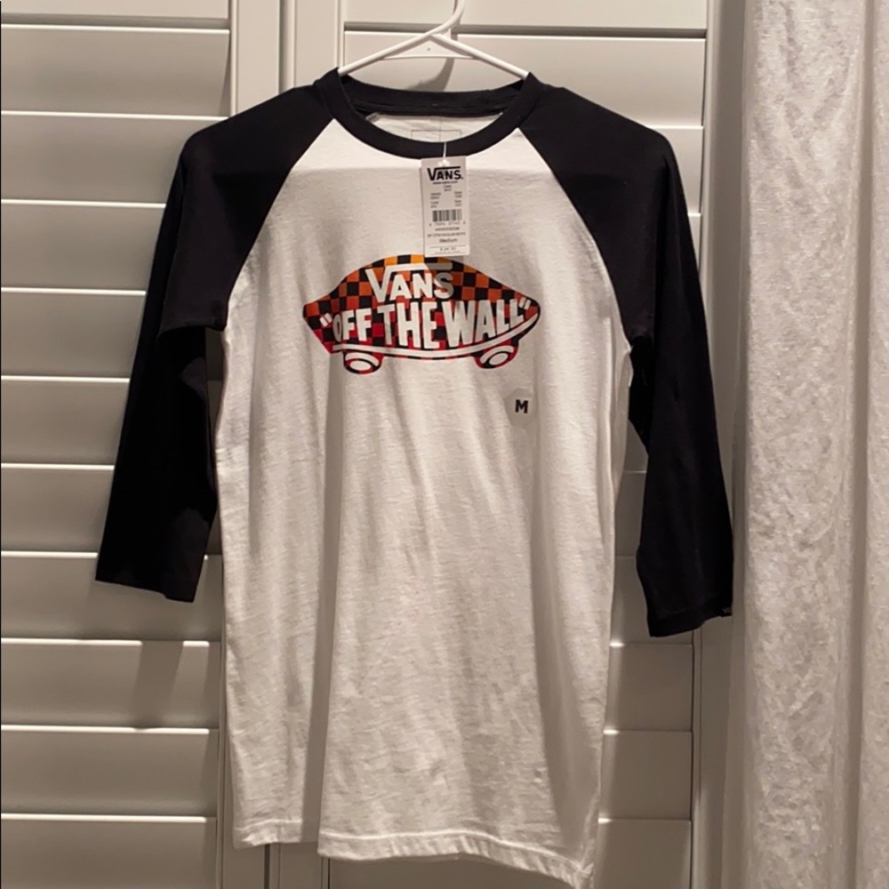 Vans baseball shirt